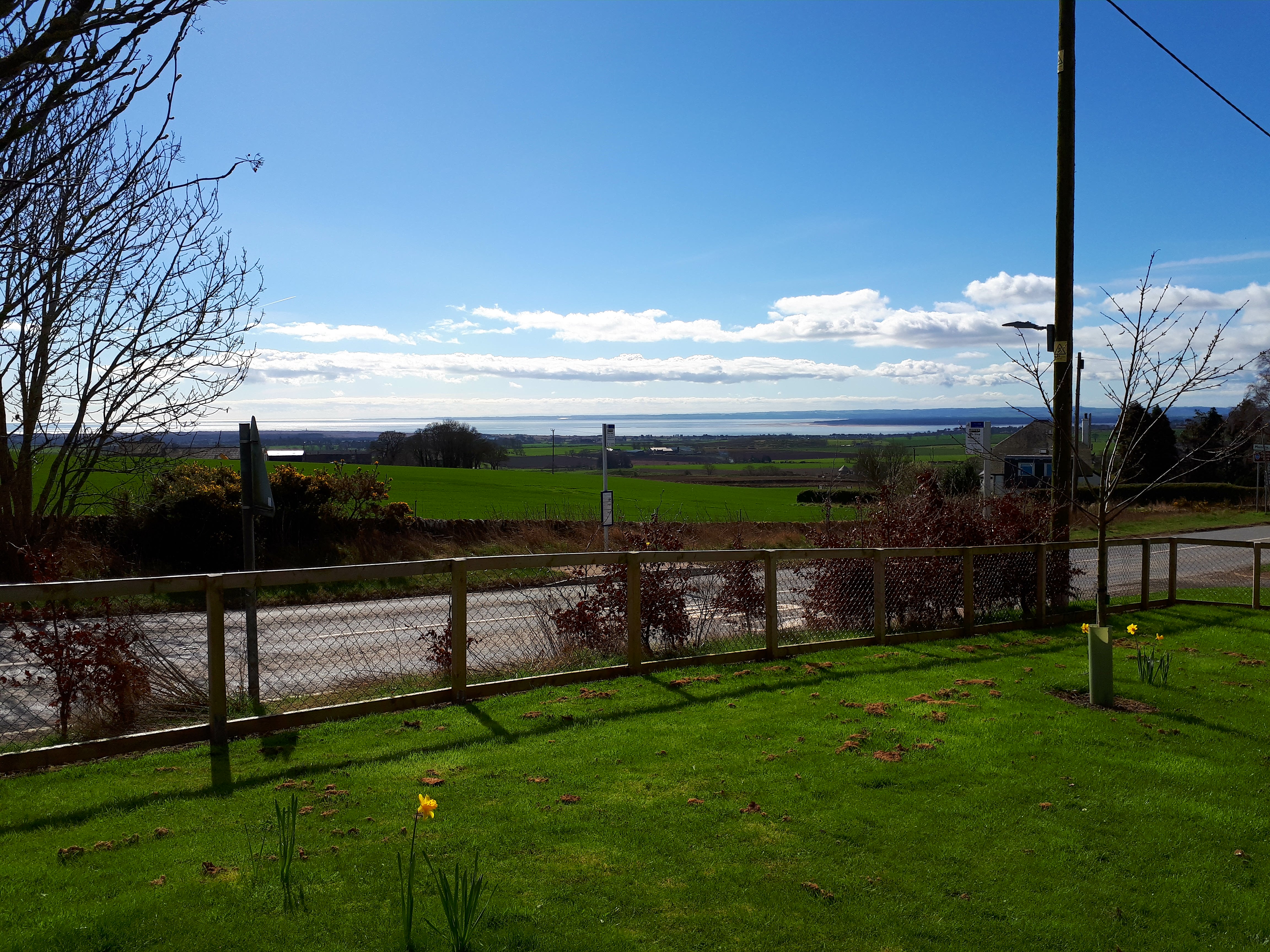 Views of the sea from the Irving Room